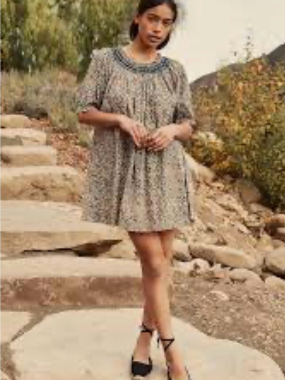 Doen Odessa XXS Mayfair dress floral print.
